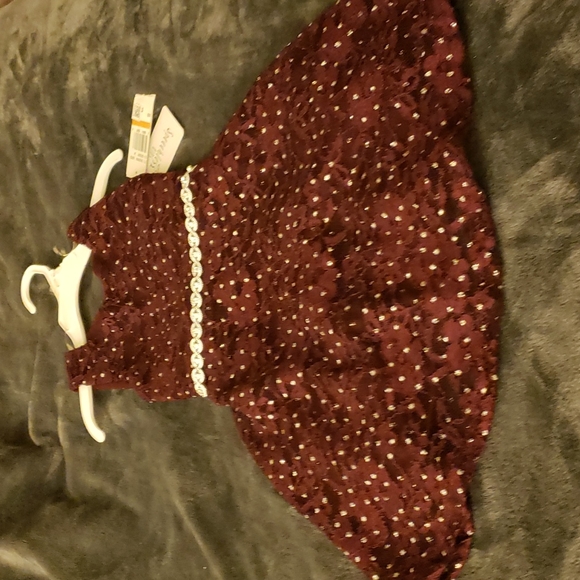 Burgundy 3T dress